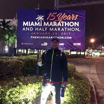 2017, January, Miami Marathon
